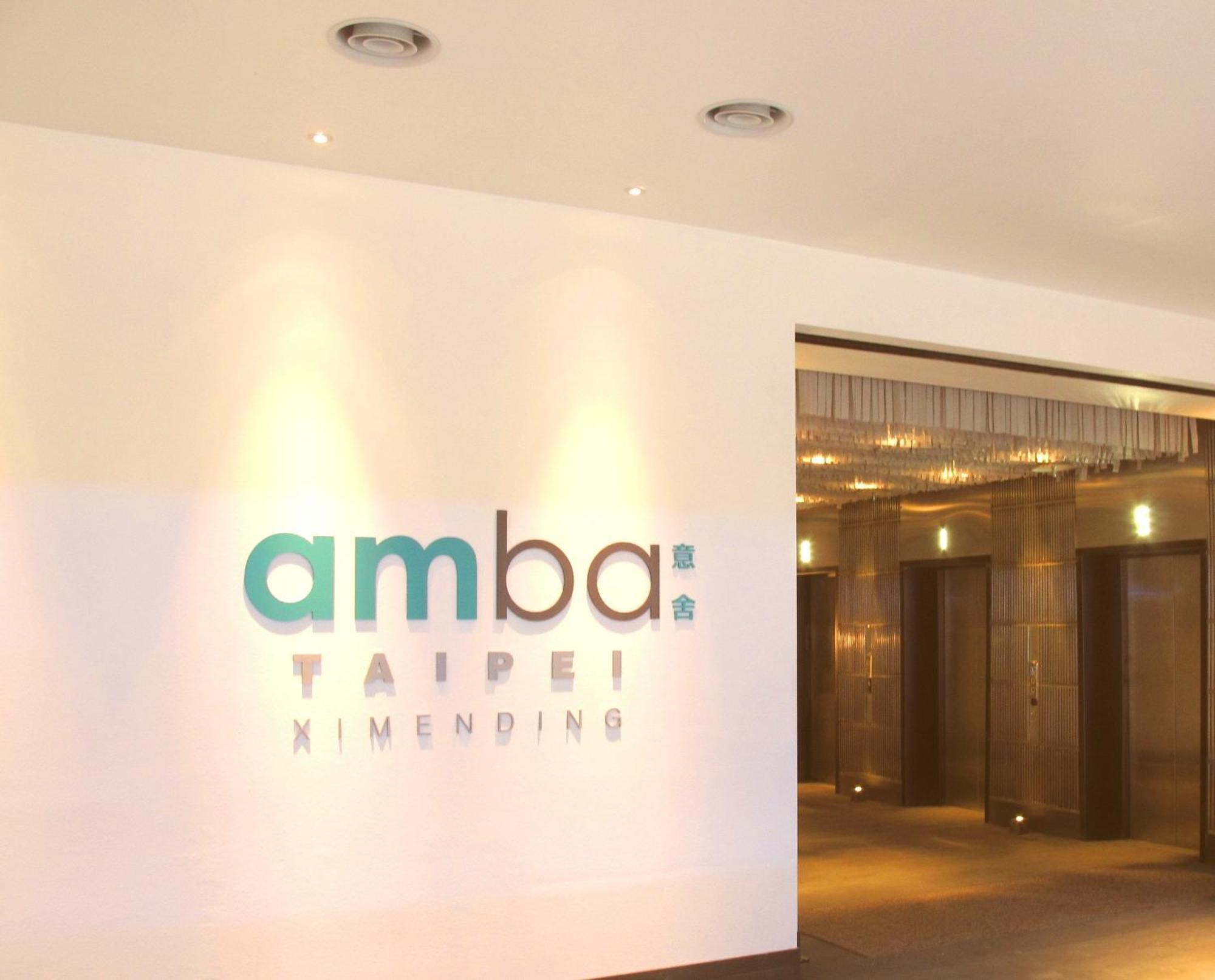 amba Taipei Ximending Hotel Exterior foto
